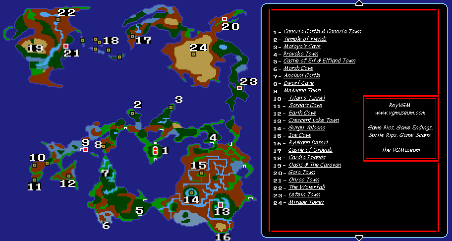 Final Fantasy Ix World Map Peatix.
